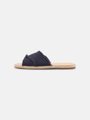 Klapki płaskie Anna Field By Zalando granatowy