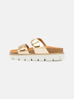 Klapki płaskie Anna Field By Zalando złoty