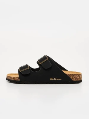 Klapki płaskie Ben Sherman czarny