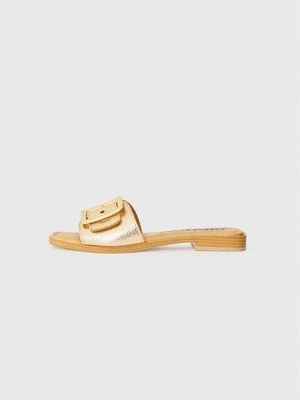 Klapki płaskie Bianco