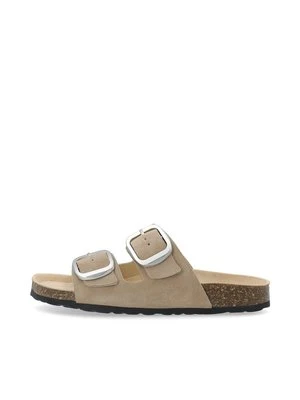 Klapki płaskie Bianco