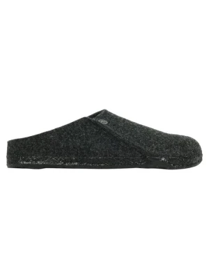 Klapki płaskie Birkenstock antracytowy