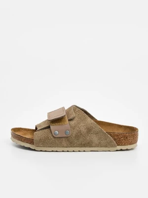 Klapki płaskie Birkenstock beżowy