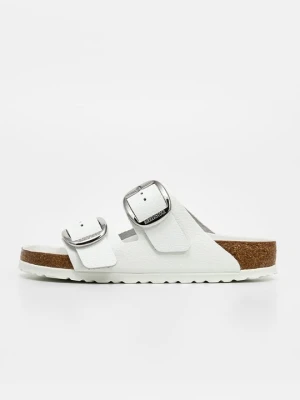 Klapki płaskie Birkenstock biały