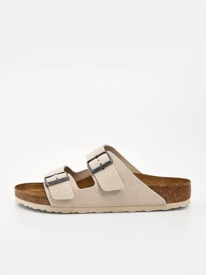 Klapki płaskie Birkenstock biały