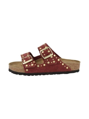 Klapki płaskie Birkenstock brązowy