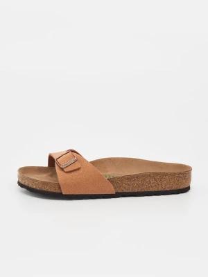 Klapki płaskie Birkenstock brązowy