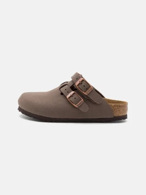 Klapki płaskie Birkenstock brązowy