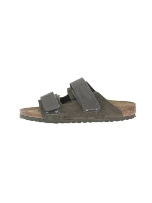 Klapki płaskie Birkenstock ciemnoszary