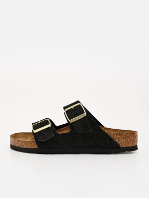 Klapki płaskie Birkenstock czarny