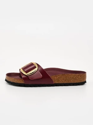 Klapki płaskie Birkenstock czerwony