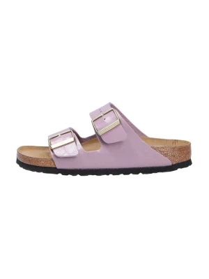 Klapki płaskie Birkenstock fioletowy