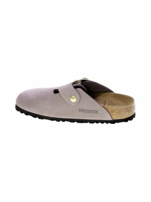 Klapki płaskie Birkenstock fioletowy