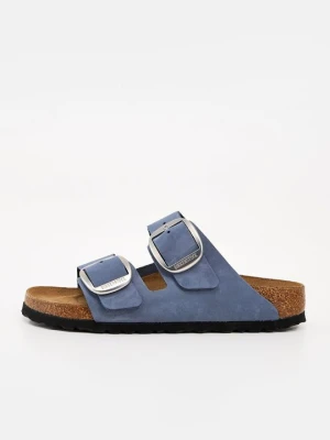 Klapki płaskie Birkenstock niebieski