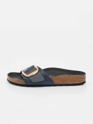Klapki płaskie Birkenstock niebieski