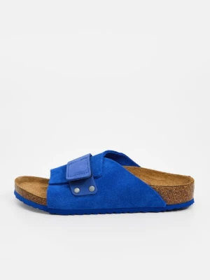 Klapki płaskie Birkenstock niebieski