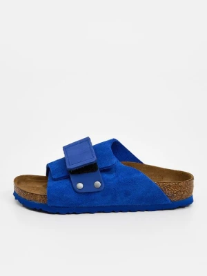 Klapki płaskie Birkenstock niebieski