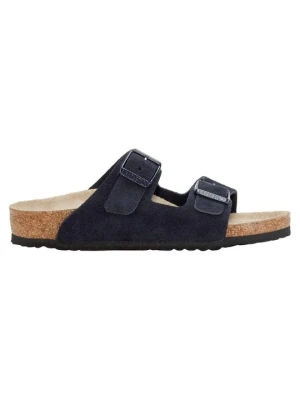 Klapki płaskie Birkenstock niebieski