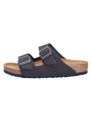 Klapki płaskie Birkenstock niebieski