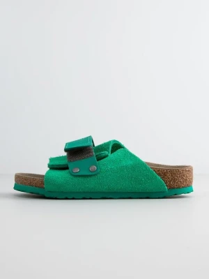 Klapki płaskie Birkenstock zielony