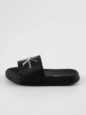 Klapki płaskie Calvin Klein Jeans czarny