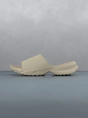 Klapki płaskie Calvin Klein mleczny