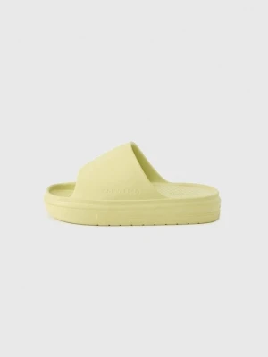 Klapki płaskie Converse żółty