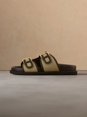 Klapki płaskie Copenhagen Shoes beżowy