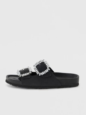 Klapki płaskie Copenhagen Shoes czarny
