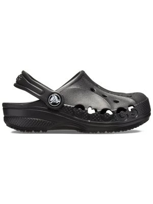 Klapki płaskie Crocs czarny
