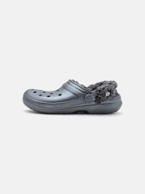 Klapki płaskie Crocs antracytowy