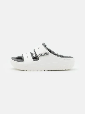 Klapki płaskie Crocs biały