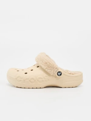 Klapki płaskie Crocs biały