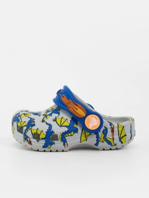 Klapki płaskie Crocs biały