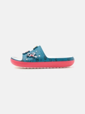 Klapki płaskie Crocs biały