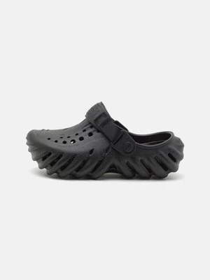Klapki płaskie Crocs czarny