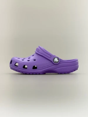 Klapki płaskie Crocs fioletowy