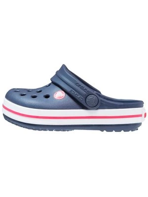 Klapki płaskie Crocs granatowy