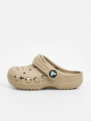 Klapki płaskie Crocs jasnobrązowy