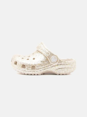Klapki płaskie Crocs kamień