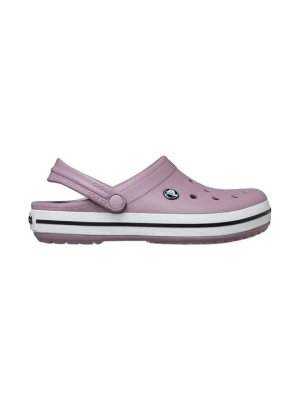 Klapki płaskie Crocs liliowy melanż