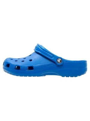 Klapki płaskie Crocs niebieski