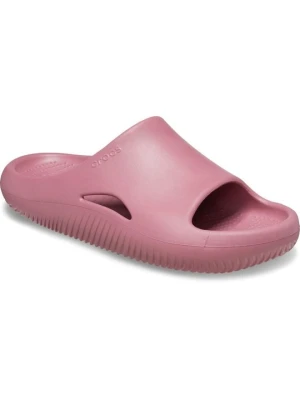 Klapki płaskie Crocs różowy