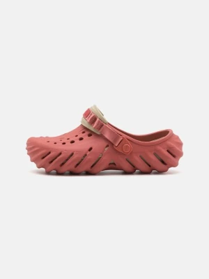 Klapki płaskie Crocs różowy