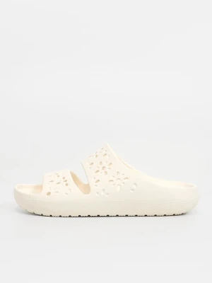 Klapki płaskie Crocs szary