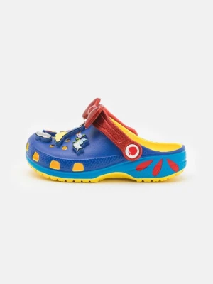 Klapki płaskie Crocs żółty
