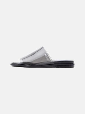 Klapki płaskie DKNY czarny