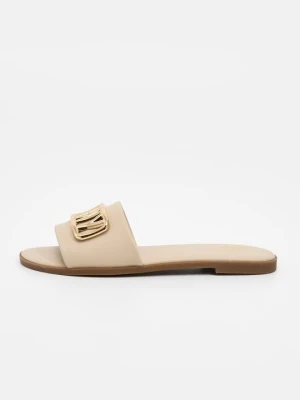 Klapki płaskie DKNY nude