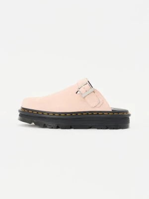 Klapki płaskie Dr. Martens jasnoróżowy