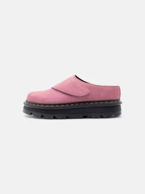 Klapki płaskie Dr. Martens jasnoróżowy
